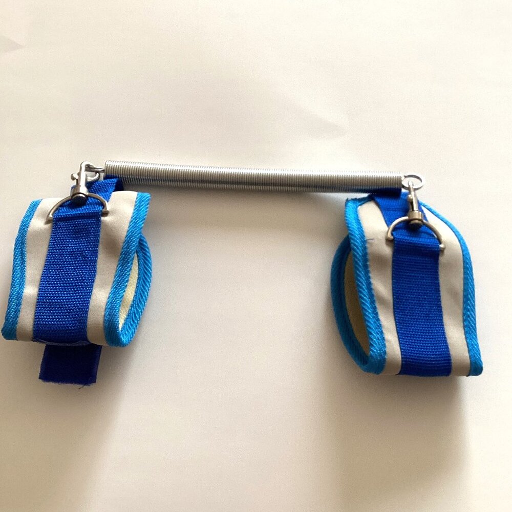 Resistance Band Spring Ankle Cuffs Strength Training Weightlifting Wrist Straps